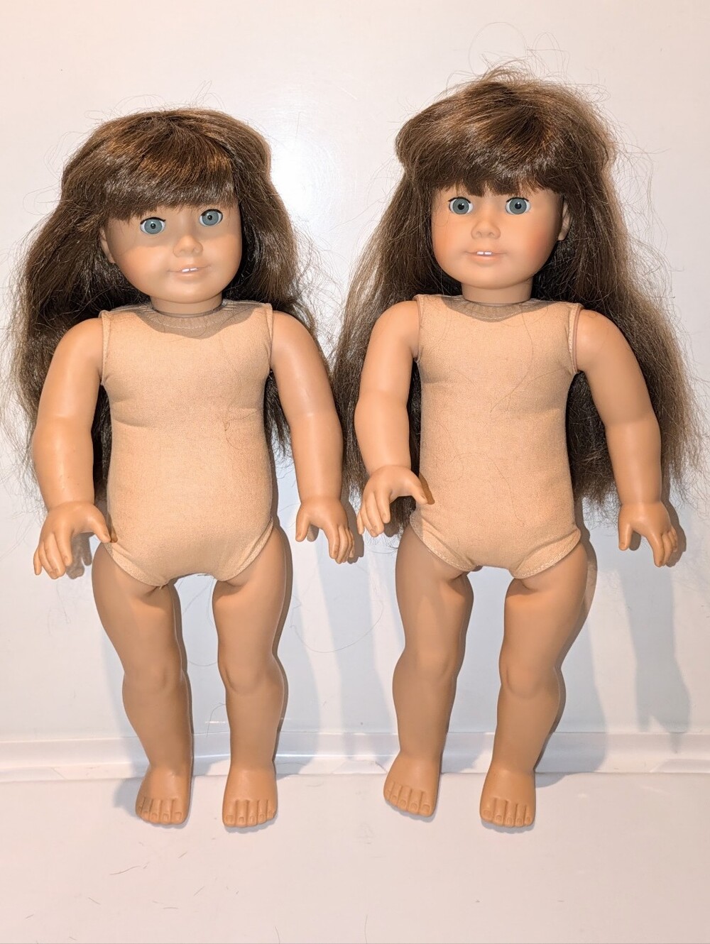 American Girl Pleasant Company Molly Dolls x Two SOLD AS IS